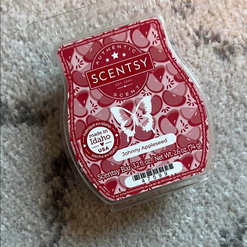 Scentsy Johnny Appleseed Wax Bar